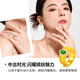 Mengjinyuan Gold Ring Ancient Pigeon Egg Gold Ring Hand-Inlaid Green Zirconium Design Birthday Gift No. 16 - Net Gold Weight Approximately 8.15g