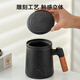Kyoto-made teacup portable black pottery teapot tea cup kung fu tea set office cup portable teapot capacity 400ml