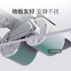 Keep Abdominal Wheel Automatic Rebound Elbow Support Abdominal Wheel Home Flat Support Abdominal Wheel Abdominal Trainer Glacier Gray