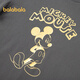 Balabala children's clothing children's short-sleeved T-shirt 2025 boys and girls summer parent-child tops 208225117225