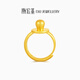 Chao Acer children's solid gold ring 5G pacifier gold ring ring baby newborn first-year gift price live ring mouth 2 grams