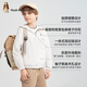 Hush Puppies children's clothing children's cool skin clothing 25 summer boys and girls ice sun protection clothing white UPF50+ 140