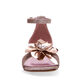 Steve Madden Girls Lessa, Rose Gold Rose Gold 4 Big Kid