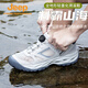Jeep (JEEP) Couple's Outdoor River Tracing Shoes Men's Anti-Slip Speed Interference Water Shoes Women's Sports Breathable Sandals Travel Seaside Beach Shoes Light Gray Men's Model P321091673 41 Leather Shoe Size