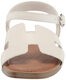 Steve Madden Girls Haydin Flat Sandals, White, Kids 13 White Kids 13