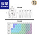 ROMON Chinese stand collar Chinese tunic suit for young men, trendy slim jacket, wedding new Chinese style men's casual gray suit, pants size 28-38, self-made 2XL 54 suitable for 130-140 Jin Jin equals 0.5 kg