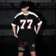 Maichaoshang Nr. 77 ICE Hockey Uniform Amerikanische Kurzärmel-Retro Sports High Street Casual Football Basketball Hip-Hop-Jersey-T-Shirt für Männer und Frauen Yl1049 S 80- 80-