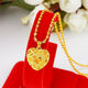 
Wanmu 9999 gold-plated necklace for women's love sunflower fashionable and versatile conch gold pendant gift gift lily 2.68 grams [about price 2691 yuan]
