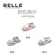 Belle Kids's Shoess Детские сандалии для малышей 2025 летние новые детские ботинки девочки -лука