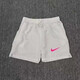 
NBA KIDS-NIKE Summer Men's and Women's Basketball Track and Field Training Shorts Quick Dry Sports Running Four-point American Breathable Three-point Nike-White 983 Shorts [Purple Hook] XL Nike-XL