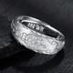 ARY transfer S999 sterling silver ring for men and women, single ring, fashionable man's personalized Pixiu open ring for men and women, domineering Pixiu ring