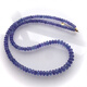 Shaoyu light blue slightly purple tanzanite beads necklace bracelet glossy faceted elegant temperament complements the skin tone of women Fanta stone moonlight 925 silver special tanzanite faceted bracelet 3.0