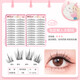 Ou Yizi's glue-free false eyelashes sunflower eyelash book novice glue-free self-adhesive eyelashes can be reused 288 clusters