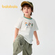 Balabala children's clothing boys short-sleeved children's t-shirt baby tops 2025 summer clothing cartoon cool 208225117111