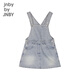
jnby by JNBY Jiangnan cloth children's clothing mid-length pure cotton denim suspender dress simple and comfortable girls summer 1O5G1048S 995/denim washing orchid (batch 1) 120 cm