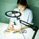Bingge Master Mobile Phone Overhead Stand Desktop Live Broadcast Fill Light Video Recording Painting and Calligraphy Teaching Cantilever Stand Internet Celebrities Bring Goods Bedside to Watch Dramas and Watch TV Lazy Stand Desktop Model + 26cm Fill Light (10w)
