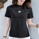 Adidas (adidas) Set de dos piezas para mujeres con un nuevo set/deportes de dos piezas de dos piezas de dos piezas de dos piezas de manga corta