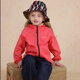 G.DUCKKIDS summer new baby girl sun protection clothing children's outdoor windproof and waterproof hooded skin jacket green UPF50+ 80 size (height 60-70cm)