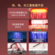 INANLEN medical energy red light LLLT red light hair care instrument massager hair health comb hair growth liquid introduction device scalp medicine introduction comb care instrument electric massage comb temperature sensing medicine comb 68 red lights, linear light, forest green