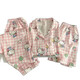 Jingpufei Hellokitty kurzärmeligte Pyjamas für Frauen im Frühlings- und Sommerwolken-Baumwoll-Drei-teilige Heimkleidung Yunduo Cotton-9906# Star Puppy PUPPE DRÜCK SET M [Vorschlag 75-100jin [Jin gleich 0,5 kg]]