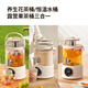 Xike Faucet Health Pot Constant Temperature Kettle Flower Tea Bucket Fruit Tea Bucket Household Multifunctional Teapot Stew All-in-One Large Capacity Flower Teapot 3L with Tea Leak 304 Stainless Steel + Appointment + Automatic Insulation