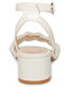 Steve Madden Girls' Oppal Sandals, White White 4 Big Kid