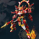 Compatible avec LEGO NEZHA National Style Mecha Boy Assembly Robot High Difficulté Toy Gifts des enfants