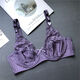 
NJSKAKW [2694 people] European and American Spongeless Sexy 200Jin [Jin equals 0.5 kg] Large size bra set, gather fat MM big white set 80C
