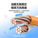 Vention Vention Super Sechste Kategorie Cat6a Dual-Shield Pure Copper Tengigabit Netzwerkverbindung Kabel Computer Breitband Fertiger Netzwerk-Jumper Super Gigabit Engineering Grade Network Hochgeschwindigkeits-Jumper [Yellow] Standard und Soft Project-Gigabit Dual-Shield Super 6-Kategorie mit Kristallkopf 3 Meter
