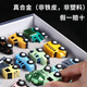 Moon Coast children's car toy 2-year-old boy toy car 1-3 years old mini alloy car gift box simulation car birthday gift 30 cars real alloy, car size 5-6cm