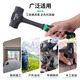 Wolfan hammer conjoined octagonal hammer one-piece wall hammer hand hammer super hard sledge hammer high carbon steel masonry hammer rubber handle