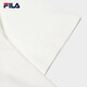 FILA official unisex knitted T-shirt 2025 summer pure cotton loose casual couple short-sleeved T-shirt
