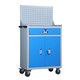 Gabinete de herramientas XMSJ Taller de servicio pesado Hardware engrosado de reparación de automóviles Almacenamiento de almacenamiento de hierro Multifuncional Cajón CNC Cajón 9901 Gray + Caster