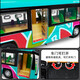 Alloy remote control bus bus toy charging bus simulation children's bus boy bus model alloy remote control bus yellow