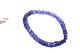 Feiyu A818 tanzanite bracelet, no color cast, beautiful gift, natural faceted shiny blue gemstone, sparkling and dazzling