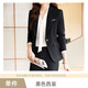 Purple Charming Business Suit Women's Spring and Autumn Blazer Suit High-end Temperament Formal Work Wear Three-piece Set (Off Shelf) Blue Suit L (Recommended 100-110 Jin Jin equals 0.5 kg)