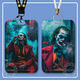 Dongyongtang Clown Card Cover Card Campus Card Card Carm Card Card Subway Автобус защитный корпус Фабрика управления доступом контроля доступа L3883 Крышка карты + длинное черное лежар