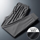 Pang Donglai DL Ice Silk Air Conditioning Hosen für Gelegenheitssportpuarts für Männer für Sommer-Dünnstil Mesh Schnell trockener, gerade locker 9922-schwarze One Size M.