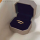 RSRDDY Old Phoenix 999 gold solid gold plain ring frosted gold simple index finger ring faded fashion for men and women gold ring 2MM baby's breath same style same style Ring No. 7 105-115Jin Jin equals 0.5 kg same style same style