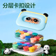 Deli Panda 24-color ultra-light clay stacking tool box clay colored clay plasticine art handmade DIY toys space sand birthday children's day graduation children's day school gift