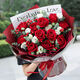 Aihuaju Flower Express Flower Gift Red Rose Birthday Gift for Girlfriend and Wife Confession Bouquet Delivered Within Hours in the City My Only Love 11 Corolla Roses |dy397