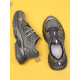 NOSSKISS International Luxury Brand Dad Shoes 2025 Spring and Summer New Men's Shoes Hong Kong Style Travel Shoes Men's Sports Shoes Net Shoes Men Dark Gray 43 (265mm)