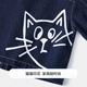MQDMINI children's clothing, boys' denim jackets, children's jackets, children's jackets, handsome denim tops, cute cats