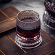 Depinte decompression fun luminous rotating whiskey cup foreign wine rotating cup crystal glass household beer glass water cup star diamond cup 254ml 1 piece