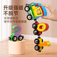 RRLFCS toy train magnetic digital train toy children's magnetic building blocks assembly baby girl 1 to 3 12 section train digital graphics cognitive bear