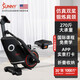 SUNNY American sculls rowing machine home magnetically controlled intelligent silent foldable rowing machine indoor sports fitness equipment shoulder and neck exercise | free training courses | self-installation
