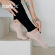 Toesox yoga socks women's non-slip professional sports socks Pilates socks are sweat-absorbent and breathable Luna series nude pink S (size 34~38)
