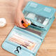 Vinoa dry and wet separation hook toiletry bag travel portable storage bag artifact travel business trip Japanese style simple can be hung beige dry and wet separation thickened wear-resistant easily store a full set of toiletries