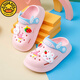 G.Duckkids kleine gelbe Ente Kindersandalen für Jungen und Mädchen Sommer Neue Cartoon Pantoffeln für Kinder Anti-Rutsch weicher Sohle-Loch-Schuhe Royal Blue 22