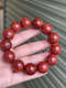 VZZS natural full-meat persimmon red ox blood red bracelet bracelet southern red necklace simple high-end versatile
